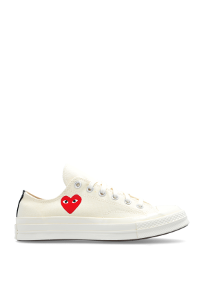 Kremowy Comme des Garçons Play X Converse Comme des Garçons